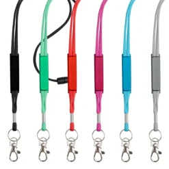 Gift Campaign Lanyard tubolare in poliestere con moschettone e chiusura di sicurezza></noscript> Lanyard E Porta Badge Personalizzati
