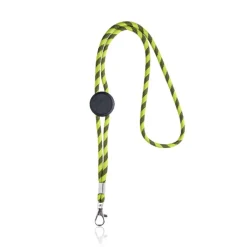 Gift Campaign Lanyard tubolare sostenibile in rPET con design a righe alternate></noscript> Lanyard E Porta Badge Personalizzati
