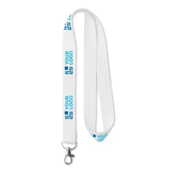 Gift Campaign Lanyards con logo in fibra di bambù da 15 a 25 mm Bamboo> Lanyard E Porta Badge Personalizzati