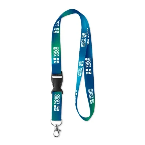 Gift Campaign Lanyards con stampa sublimatica e fibbia a stacco Sublim Plus Express> Lanyard E Porta Badge Personalizzati