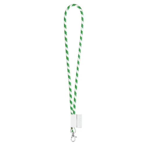 Gift Campaign Lanyards da collo a righe personalizzati in 5-7 gg Tube Stripes Clear> Lanyard E Porta Badge Personalizzati
