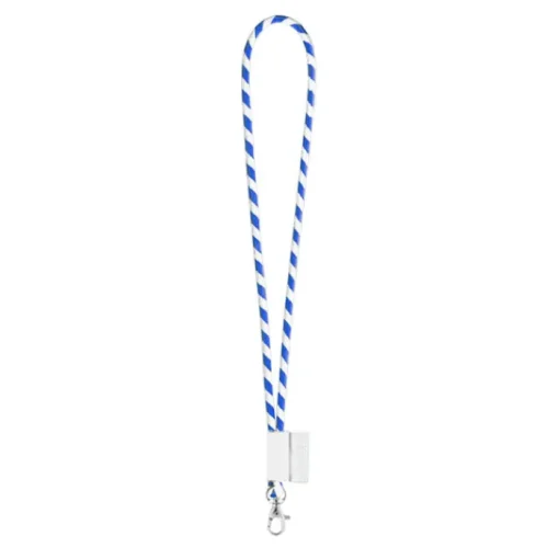 Gift Campaign Lanyards da collo a righe personalizzati in 5-7 gg Tube Stripes Clear> Lanyard E Porta Badge Personalizzati