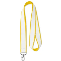 Gift Campaign Lanyards in poliestere con fettuccia satinata sublimata Double Sublim></noscript> Lanyard E Porta Badge Personalizzati