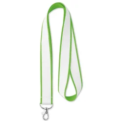 Gift Campaign Lanyards in poliestere con fettuccia satinata sublimata Double Sublim></noscript> Lanyard E Porta Badge Personalizzati