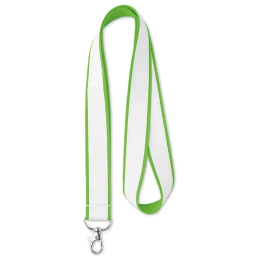 Gift Campaign Lanyards in poliestere con fettuccia satinata sublimata Double Sublim> Lanyard E Porta Badge Personalizzati