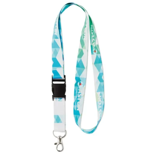 Gift Campaign Lanyards personalizzati con fibbia RPET Sublim Plus Express> Lanyard E Porta Badge Personalizzati