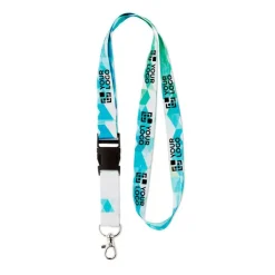 Gift Campaign Lanyards personalizzati con fibbia RPET Sublim Plus Express> Lanyard E Porta Badge Personalizzati