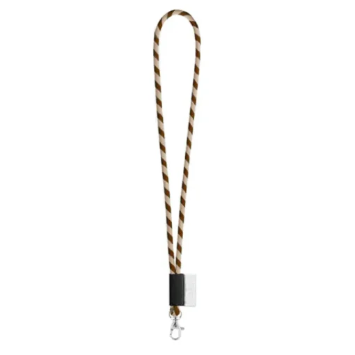 Gift Campaign Lanyards porta badge personalizzati a consegna rapida Tube Stripes Dark> Lanyard E Porta Badge Personalizzati