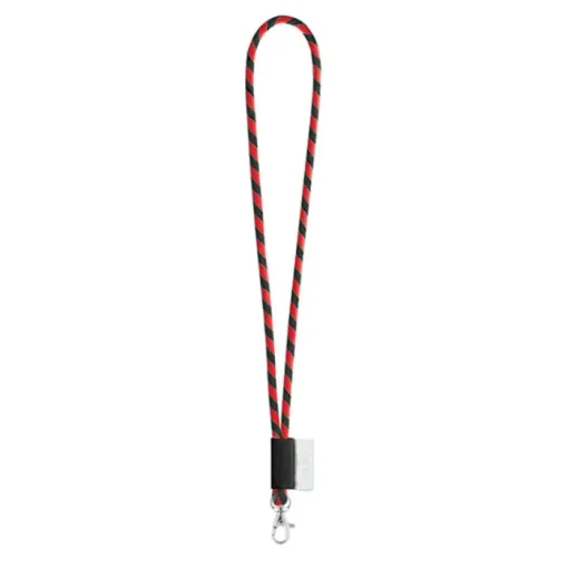 Gift Campaign Lanyards porta badge personalizzati a consegna rapida Tube Stripes Dark> Lanyard E Porta Badge Personalizzati