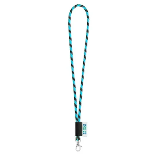 Gift Campaign Lanyards porta badge personalizzati a consegna rapida Tube Stripes Dark> Lanyard E Porta Badge Personalizzati
