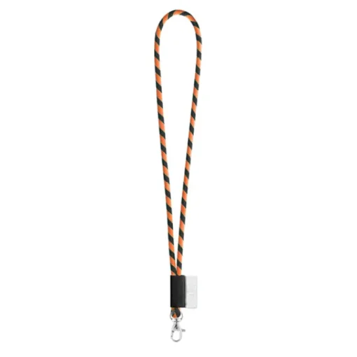 Gift Campaign Lanyards porta badge personalizzati a consegna rapida Tube Stripes Dark> Lanyard E Porta Badge Personalizzati