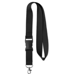 Gift Campaign Lanyards porta badge personalizzati con logo tessuto e fibbia Woven Plus> Lanyard E Porta Badge Personalizzati