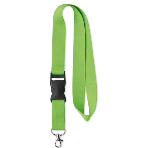 Gift Campaign Lanyards porta badge personalizzati con logo tessuto e fibbia Woven Plus> Lanyard E Porta Badge Personalizzati