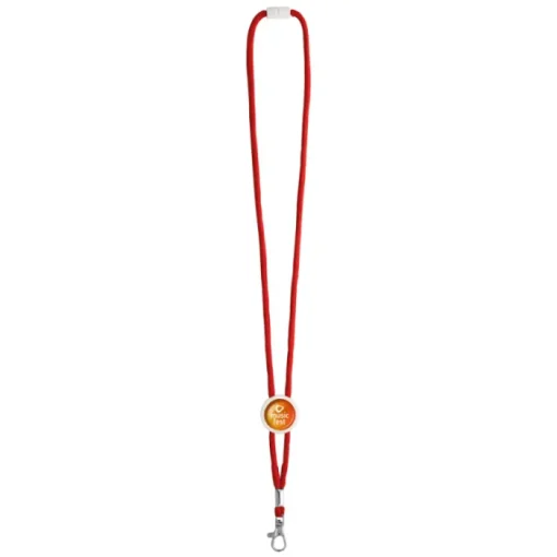 Gift Campaign Lanyards portabadge personalizzati regolabili con clip ø5 Cord> Lanyard E Porta Badge Personalizzati