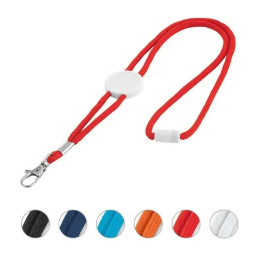 Gift Campaign Lanyards portabadge personalizzati regolabili con clip ø5 Cord> Lanyard E Porta Badge Personalizzati