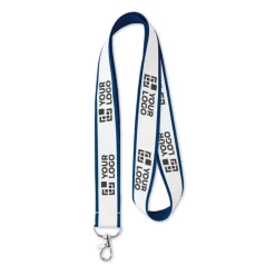 Gift Campaign Lanyards portabadge personalizzabili con fettuccia satinata Double></noscript> Lanyard E Porta Badge Personalizzati