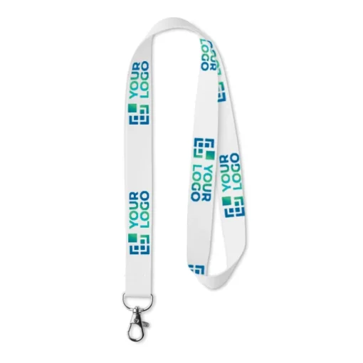 Gift Campaign Lanyards sublimatico in plastica riciclata per eventi RPET Sublim> Lanyard E Porta Badge Personalizzati