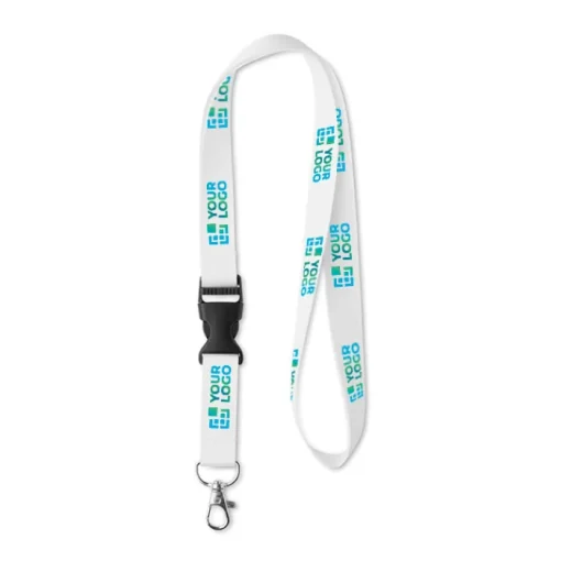Gift Campaign Lanyards sublimatico in poliestere con fibbia a stacco Sublim Plus> Lanyard E Porta Badge Personalizzati