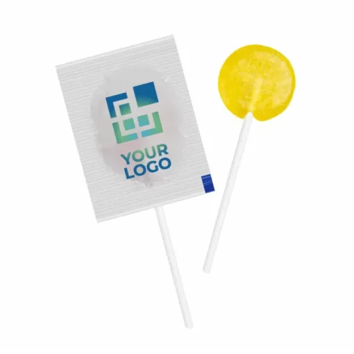 Gift Campaign Lecca lecca a 9 gusti tra cui scegliere con incarto personalizzato> Lecca-Lecca