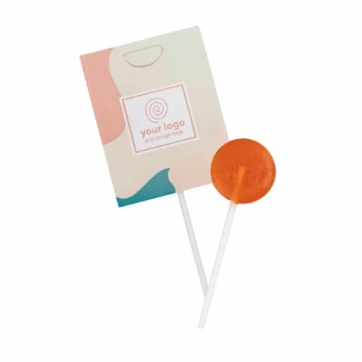 Gift Campaign Lecca lecca assortiti in confezione personalizzata in carta FSC> Lecca-Lecca