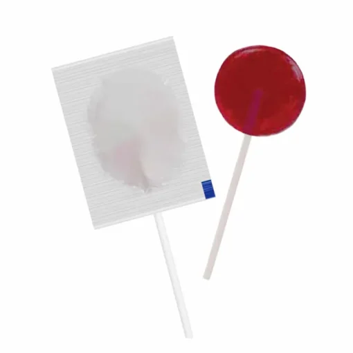 Gift Campaign Lecca lecca senza zucchero in 9 gusti con incarto personalizzato> Lecca-Lecca