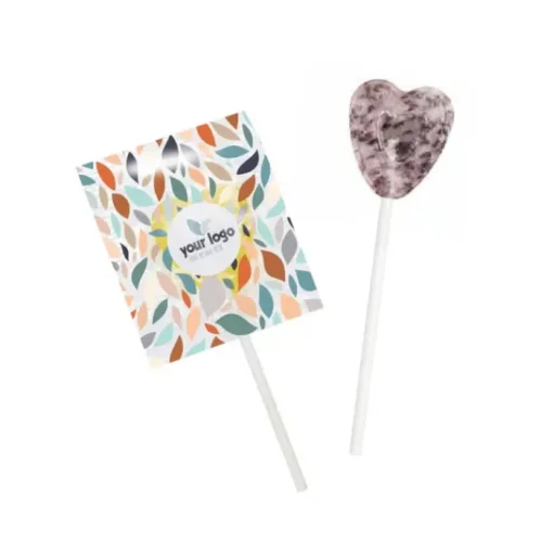 Gift Campaign Lecca-lecca originale a forma di cuore con confezione personalizzabile> Lecca-Lecca