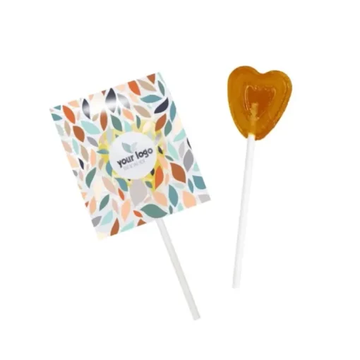 Gift Campaign Lecca-lecca originale a forma di cuore con confezione personalizzabile> Lecca-Lecca