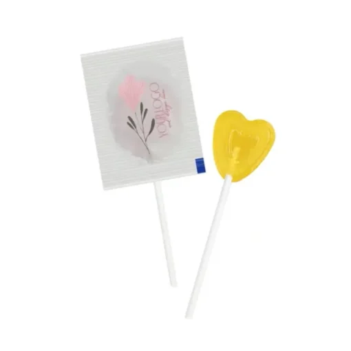 Gift Campaign Lecca-lecca originale a forma di cuore con confezione personalizzabile> Lecca-Lecca