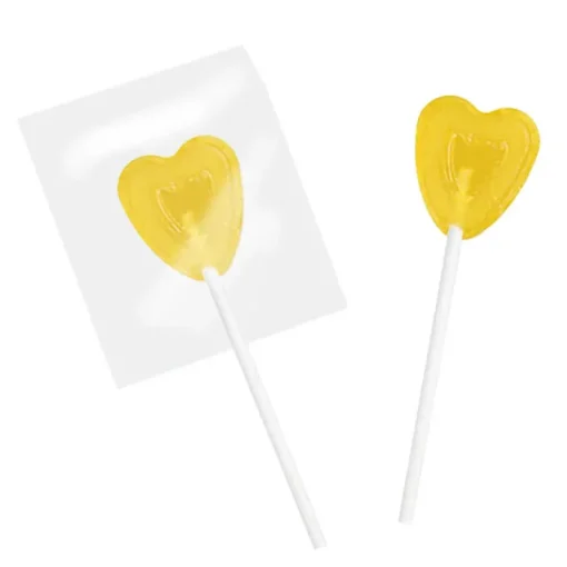 Gift Campaign Lecca-lecca piatto a forma di cuore> Lecca-Lecca