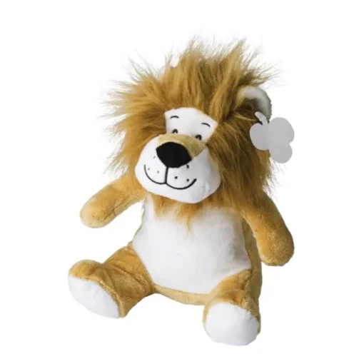 Gift Campaign Leoncino di peluche con etichetta personalizzabile e occhi ricamati> Peluche