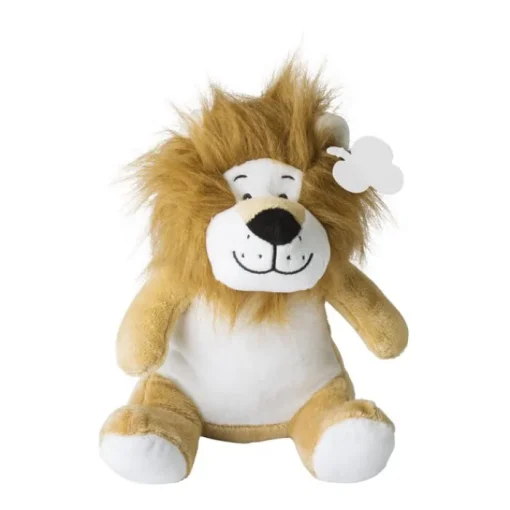 Gift Campaign Leoncino di peluche con etichetta personalizzabile e occhi ricamati> Peluche