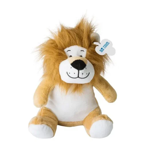 Gift Campaign Leoncino di peluche con etichetta personalizzabile e occhi ricamati> Peluche