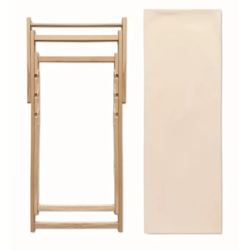 Gift Campaign Lettino in legno con posizioni diverse Sedia da spiaggia relax> Gadget Da Mare