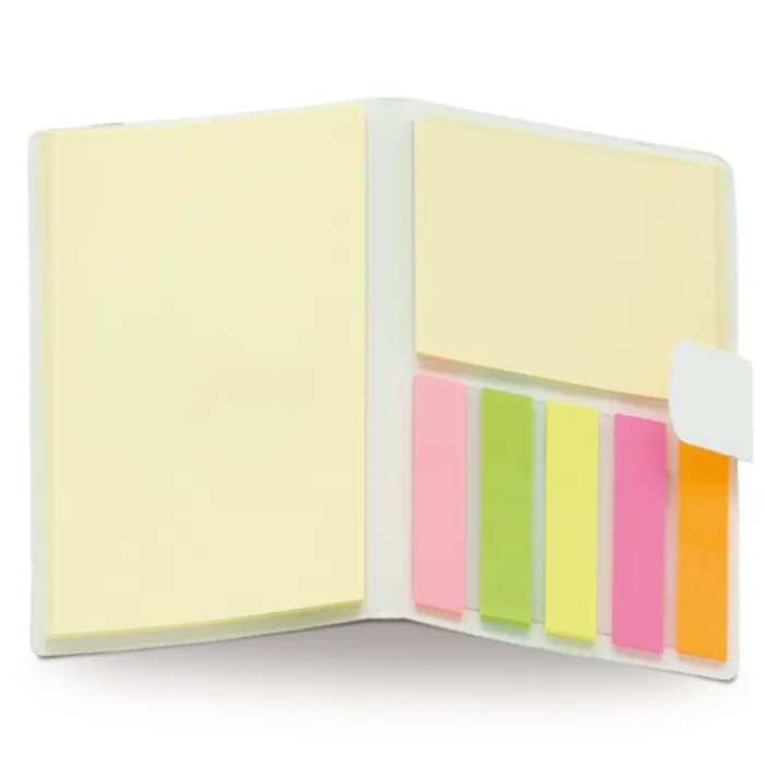 Gift Campaign Libretto di cartone con foglietti adesivi di diversi formati e colori> Post-It E Memo