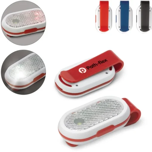 Gift Campaign Luce a LED con clip facile da attaccare a vestiti e borse> Torce