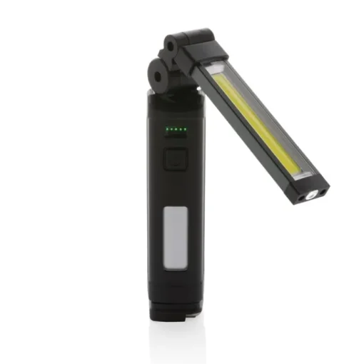 Gift Campaign Luce da lavoro girevole a 360° con magnete in plastica riciclata> Torce