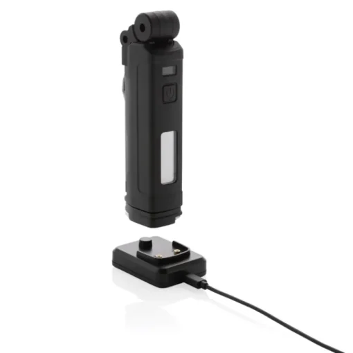 Gift Campaign Luce da lavoro girevole a 360° con magnete in plastica riciclata> Torce