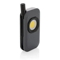 Gift Campaign Luce da lavoro in plastica riciclata con luce COB e LED estensibile> Torce
