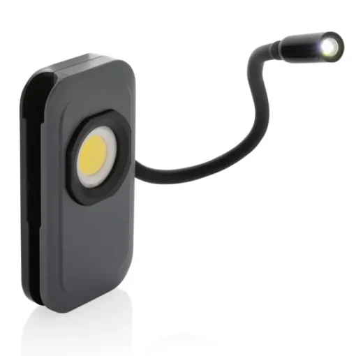 Gift Campaign Luce da lavoro in plastica riciclata con luce COB e LED estensibile> Torce