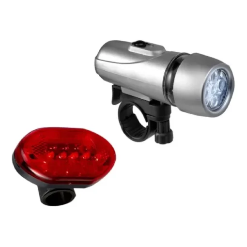 Gift Campaign Luci da bicicletta in ABS con 5 Led e 3 modalità di intermittenza> Gadget Per Bicicletta