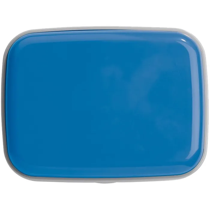 Gift Campaign Lunch box bicolore con logo in plastica rigida resistente da 1.000ml> Porta Pranzo