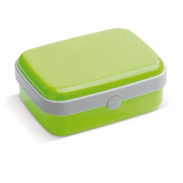 Gift Campaign Lunch box bicolore con logo in plastica rigida resistente da 1.000ml> Porta Pranzo