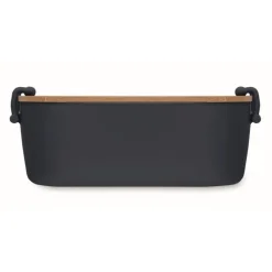 Gift Campaign Lunch box con coperchio in bambù e chiusura laterale a clip 700ml></noscript> Porta Pranzo