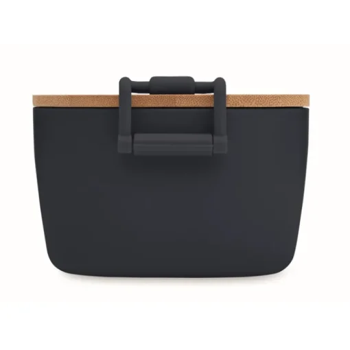 Gift Campaign Lunch box con coperchio in bambù e chiusura laterale a clip 700ml> Porta Pranzo