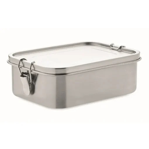 Gift Campaign Lunch box con logo e separatore interno in acciaio 1,2L Inox Space> Porta Pranzo
