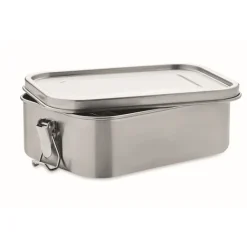 Gift Campaign Lunch box con logo e separatore interno in acciaio 1,2L Inox Space> Porta Pranzo