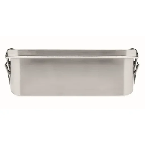 Gift Campaign Lunch box con logo e separatore interno in acciaio 1,2L Inox Space> Porta Pranzo