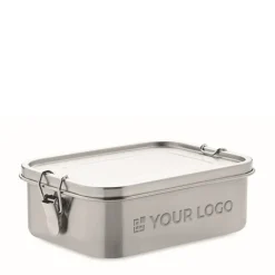 Gift Campaign Lunch box con logo e separatore interno in acciaio 1,2L Inox Space></noscript> Porta Pranzo