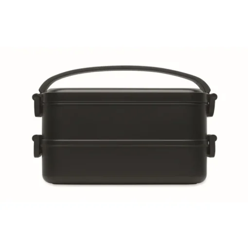 Gift Campaign Lunch box doppio scomparto in PP riciclato e coperchio ermetico 1600ml> Porta Pranzo