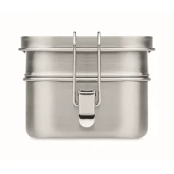 Gift Campaign Lunch box in acciaio inossidabile con 2 scomparti 1,2L Double></noscript> Porta Pranzo